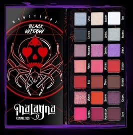 Paleta de sombras BLACK WIDOW